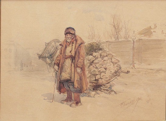 Богатов Николай Алексеевич. Торговец дровами 